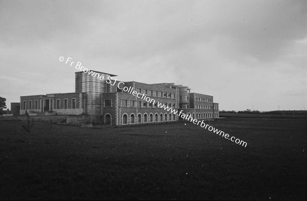 NEW HOSPITAL ARCHITECT M. SCOTT   GENERAL VIEW IN RAIN FROM SOUTH WEST